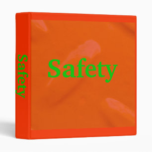 Classeur orange de Diamondplate de sécurité