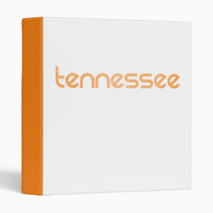 Classeur Orange du Tennessee