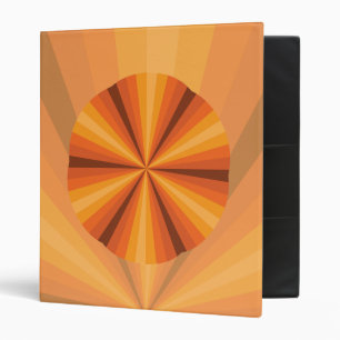 Classeur Orange Illusion d'Optique