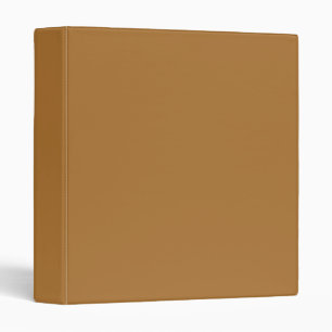 Classeur  orange (marron) (couleur solide)