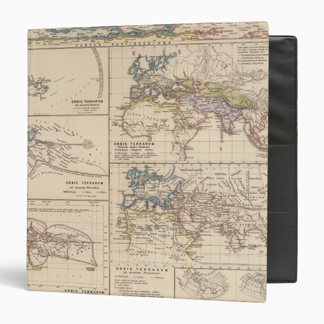 Classeur Orbis terrarum (Devant/Intérieur)