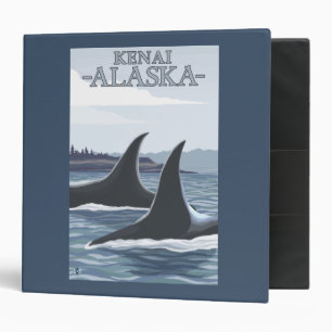 Classeur Orca Whales #1 - Kenai, Alaska