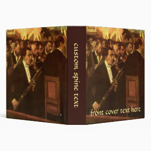 Classeur Orchestre de l'Opéra par Edgar Degas, Art Vintage