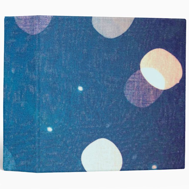 Classeur Oreiller bleu teint Indigo japonais (Devant/Côté)
