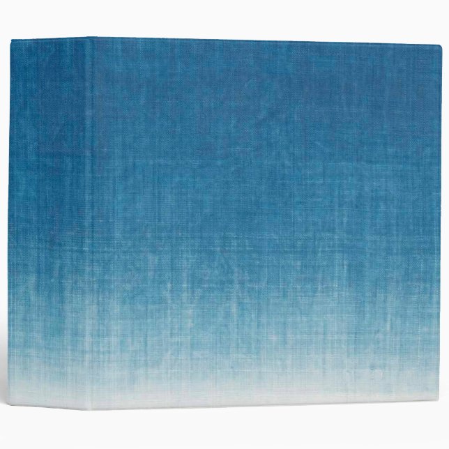 Classeur Oreillers à lancer japonais en colorant Indigo (Devant/Côté)