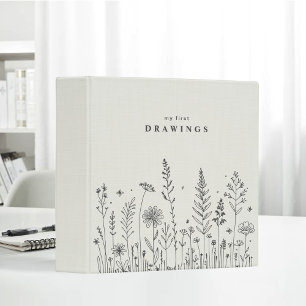 Classeur Organisateur de dessins et de peintures pour enfan