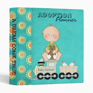 Classeur organisateur de planificateur d'adoption de bébé