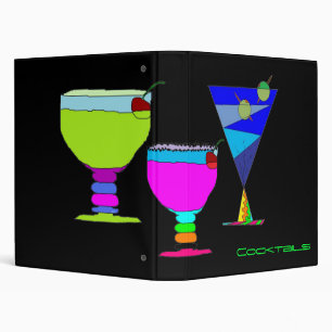 Classeur Organisateur de recettes de cocktails