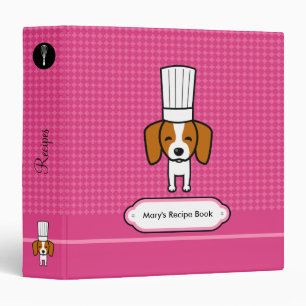 Classeur Organisateur fait sur commande de recette de