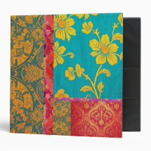 ORIENTAL Colorful Green Red - Binder