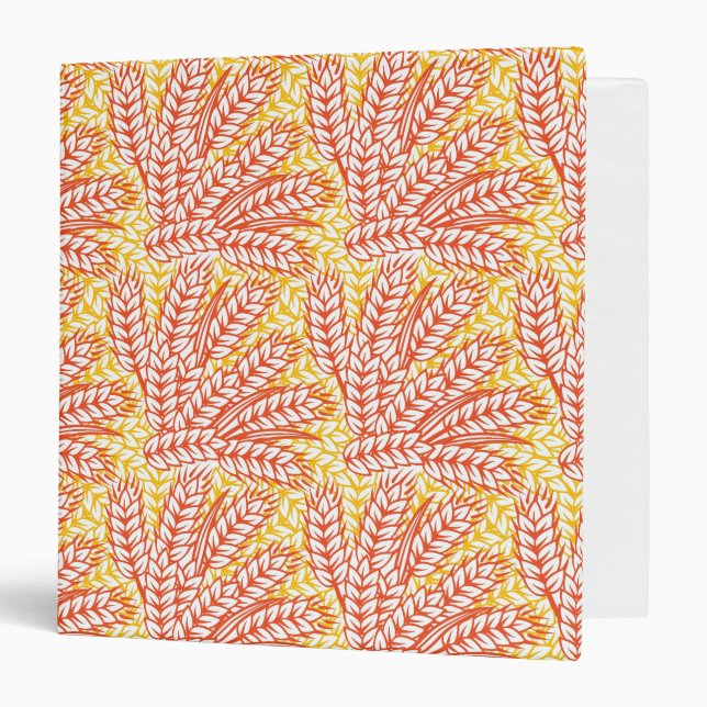 Classeur Ornement avec des oreilles de blé (Devant/Intérieur)