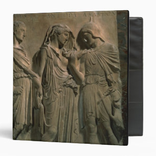Classeur Orphée, Eurydice et Hermes (marbre)