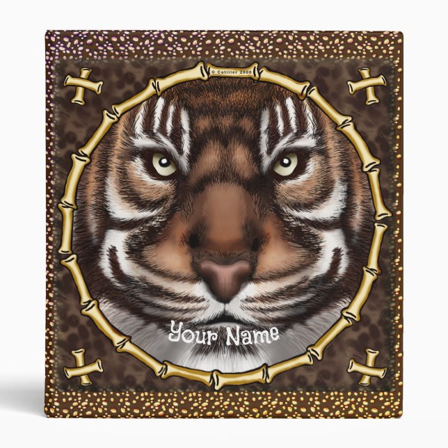 Classeur Os tigres (Devant)