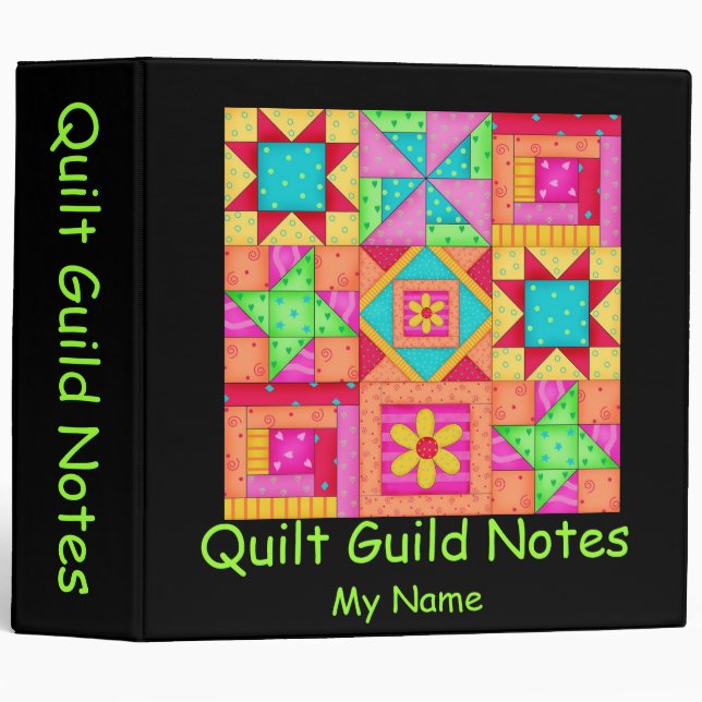 Classeur ou album noir de surface composée (Devant/Côté)