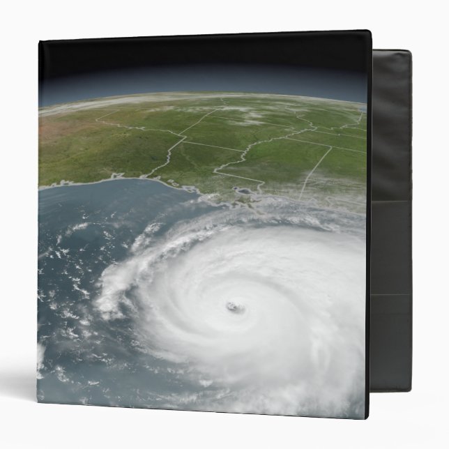 Classeur Ouragan Rita (Devant/Intérieur)