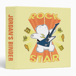 Classeur Ours de glace - Rock Star