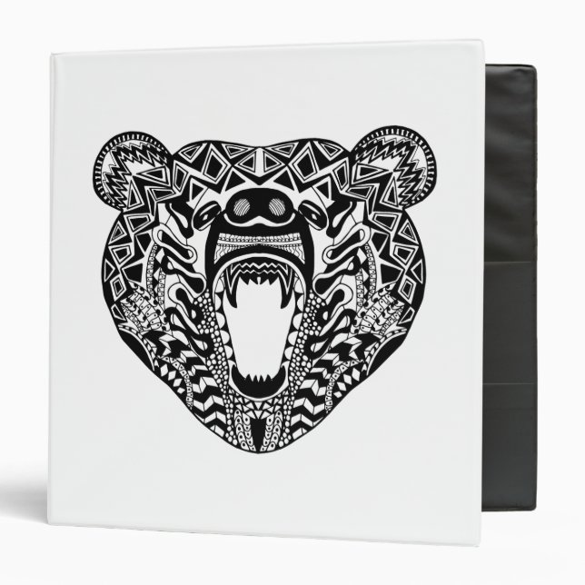 Classeur Ours de style (Devant/Intérieur)