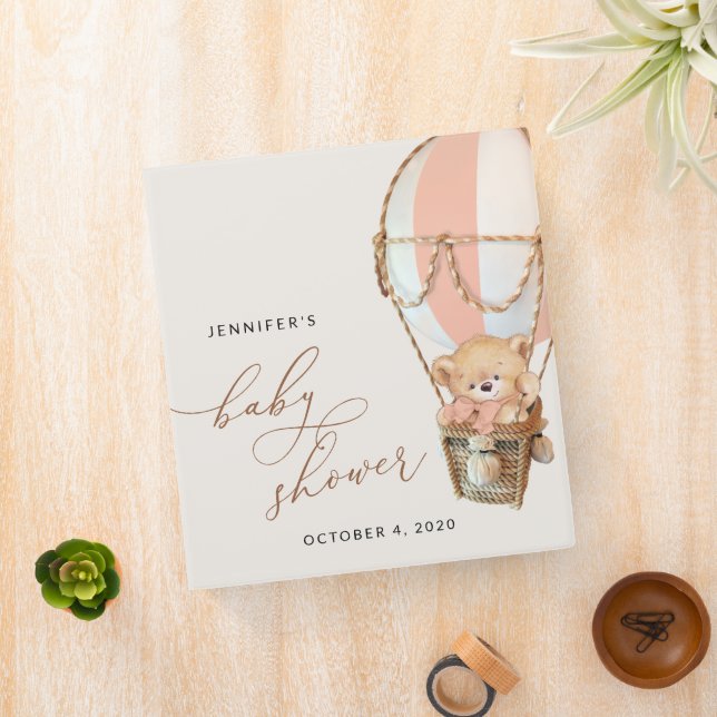 Classeur Ours En Conflit, Ballotte À Air Chaud Rose, Baby s (In Situ)