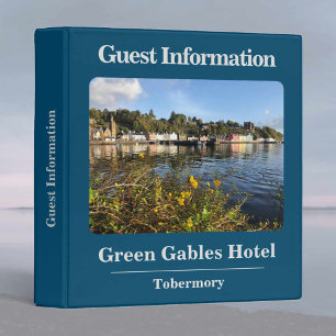 Classeur Pack d'informations pour les clients de l'hôtel
