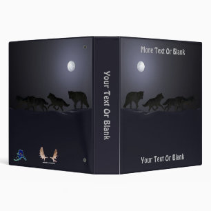 Classeur Pack Wolf - Nuit brillante