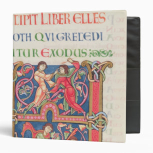 Classeur Page de la bible de Winchester, c.1150-80