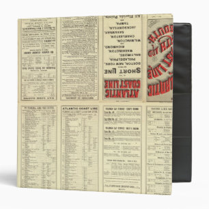Classeur Page de texte Ligne côtière atlantique