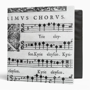 Classeur Page d'ouverture de la masse pour le double choeur