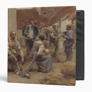 Classeur Paiement des moissonneuses, 1882