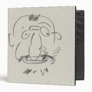 Classeur Pair Lui-Meme (crayon de Lautrec de charge sur le