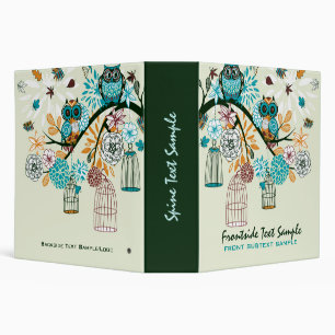 Classeur Paire De Chouette mariage Arrière - plan Sur Arbre