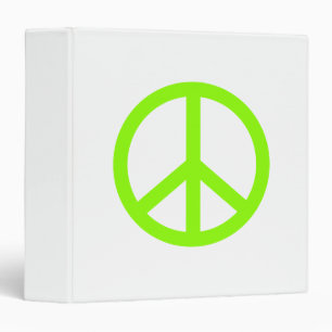 Classeur Paix de vert de chaux