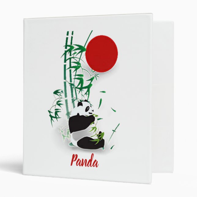 Classeur Panda (Devant/intérieur)