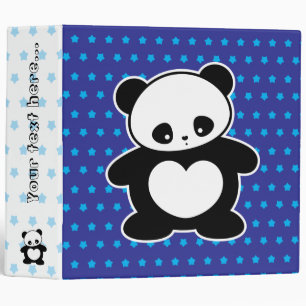 Classeur Panda de Kawaii