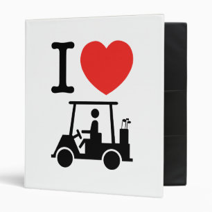 Classeur Panier de golf I Heart (Love)