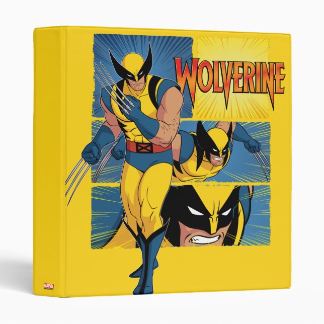 Classeur Panneau de caractères Wolverine (Devant/Côté)