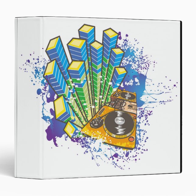Classeur Panneau de configuration DJ (Devant/Côté)