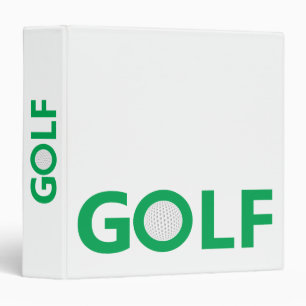 Classeur Panneau de golf