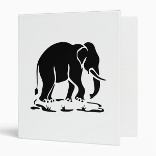 Classeur Panneau de trekking des éléphants asiatiques devan