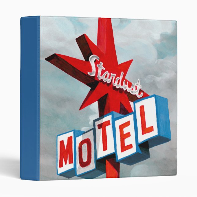 Classeur Panneau du Motel Stardust (Devant/Côté)