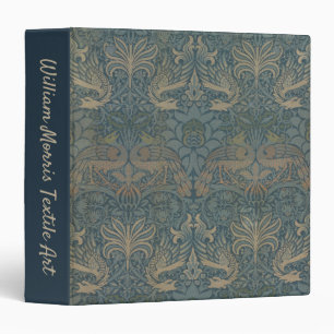 Classeur Paon et Dragon par William Morris