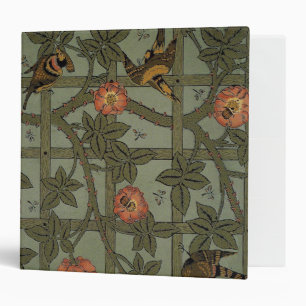 Classeur Papier peint à motif treillis de William Morris