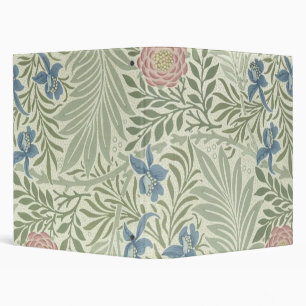 Classeur Papier peint floral de William Morris Larkspur