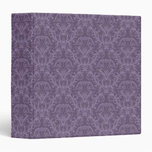 Classeur Papier peint floral pourpre 2
