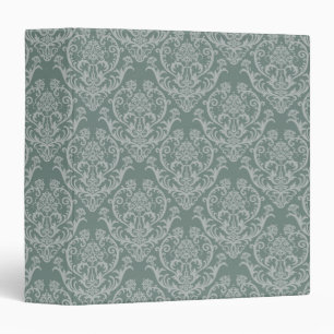 Classeur Papier peint floral vert