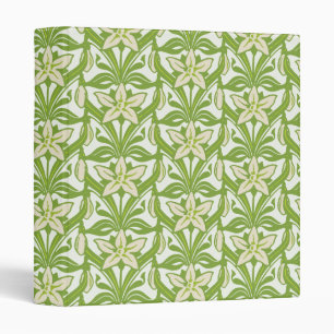 Classeur Papier peint floral vintage Art Nouveau