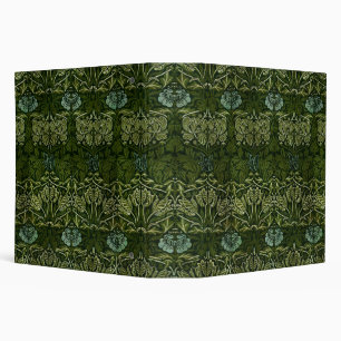Classeur Papier peint Grande Tulipe Rose verte de William M