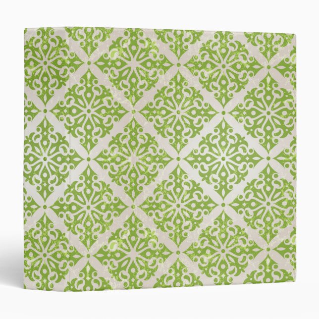 Classeur Papier peint vintage (Devant/Côté)