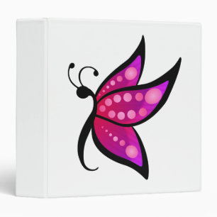 Classeur Papillon Abstrait