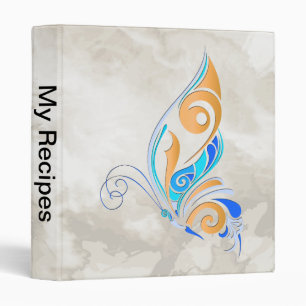 Classeur Papillon Abstrait