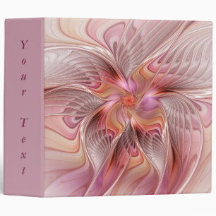 Classeur Papillon Abstrait Imaginaire coloré Texte fractal